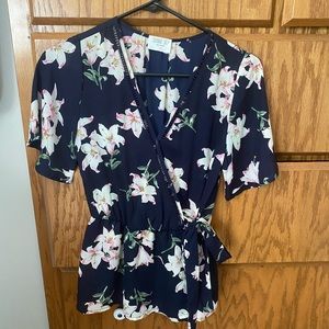 Floral blouse